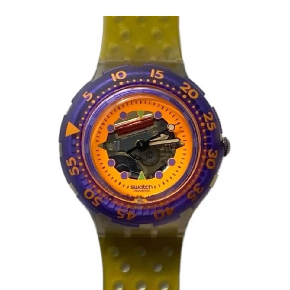 Swatch Hypoocampus Scuba Transparent Watch